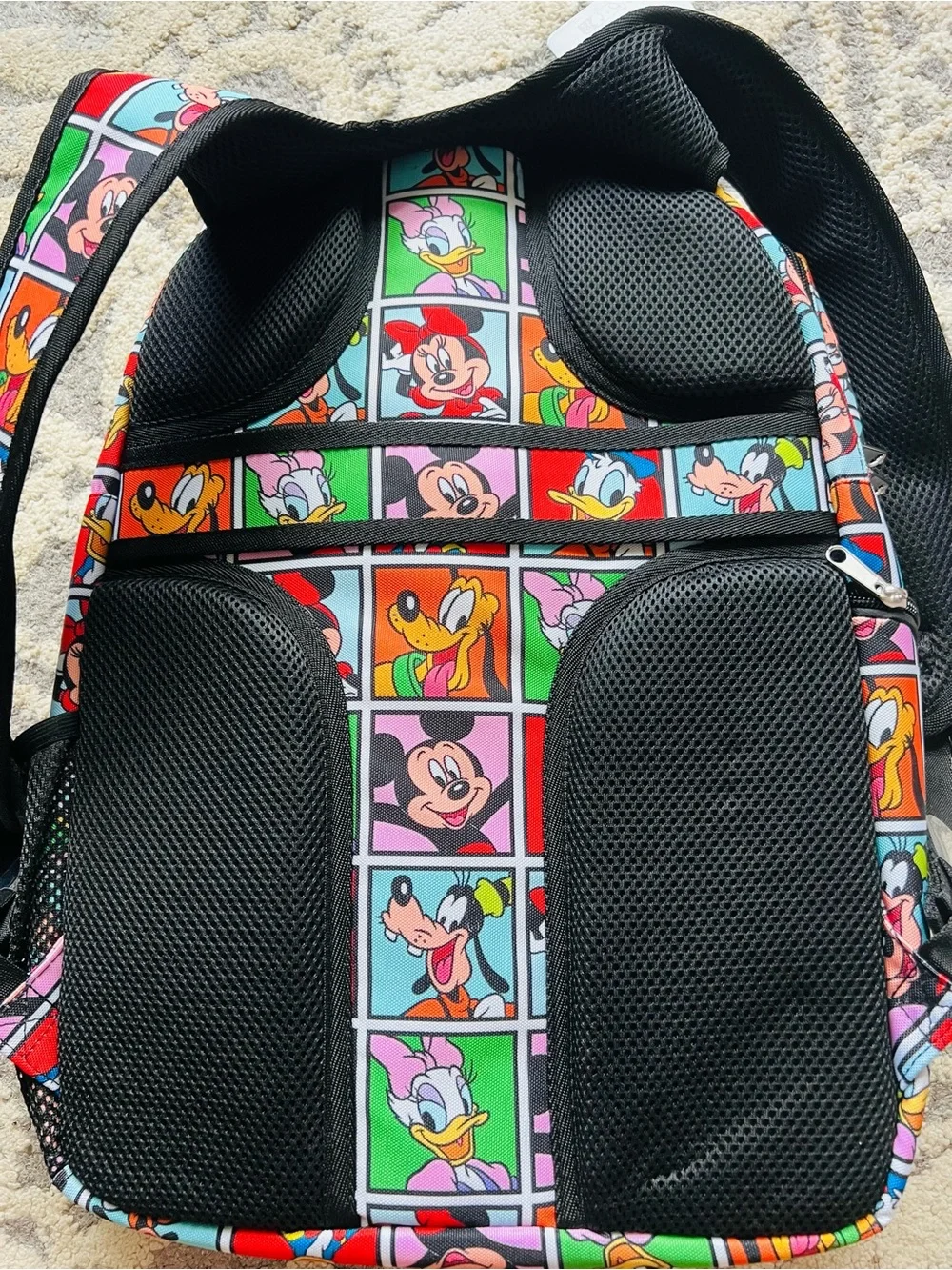 NWT❤️Disneyland Resort Minnie Mouse Friends Large Backpack— White/Black/Red